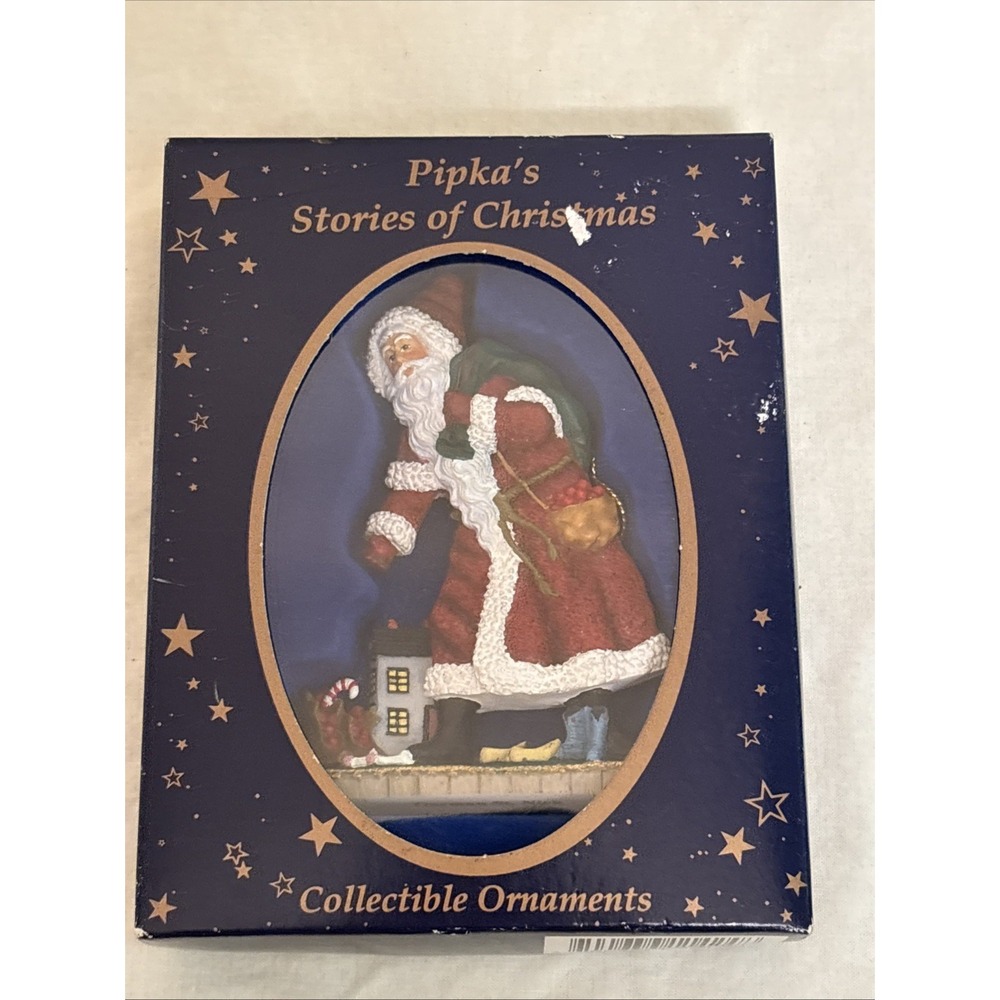 Pipka Stories of Christmas German St. Nick 11424 Santa Claus Ornament